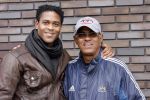 Amsterdam 2 juni 2006
Justin Kluivert op training bij de ajax jeugd. Justin is gescout door AJAX. Papa Patrick en moeder Angela waren natuurlijk bij de eerste training.  Patrick met vader
Peter Smulders bv