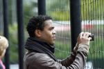 Amsterdam 2 juni 2006
Justin Kluivert op training bij de ajax jeugd. Justin is gescout door AJAX. Papa Patrick en moeder Angela waren natuurlijk bij de eerste training.  Patrick met fotocamera
Peter Smulders bv