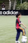 Amsterdam 2 juni 2006
Justin Kluivert op training bij de ajax jeugd. Justin is gescout door AJAX. Papa Patrick en moeder Angela waren natuurlijk bij de eerste training.  
Peter Smulders bv
