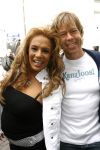 Amsterdam 20 mei 2006
Patty Brard met haar verloofde.
Peter Smulders bv