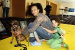 Amsterdam 16 juli 2006
OPening honden spa in het hilton hotel
Paula Udondek met zoontje en hond
