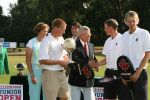 Molenschot, 22 Juli 2006
Golfclub Toxandria, Internationaal Golftoernooi Riverwoods 
Voorzitter Pe Kohnstamm met de runnerup James Smith en enkele ploeggenoten