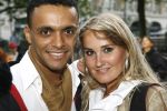 Amsterdam 20 augustus 2006
Premiere Step Up in pathe City in Amsterdam.
Peggy Vrijens met haar vriend Hamid.