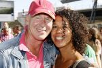 Amsterdam 15 juli 2006
Premiere K3 in pathe arena.
Peter Faber met petje en vrouw en kinderen
