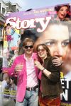 Amsterdam 26 april 2006
Presentatie nieuwe story door gerard Joling op de pc hooftstraat.
Gerard Joling en Petra Bakker Schut