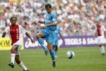Amsterdam 13 augustus 2006
AJAX-PSV 3-1 om de Johan Cruyffschaal in de arena.
Urby Emanuelson in duel met Philip Cocu
Peter Smulders bv