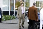 Den Haag 4 juni 2006
Prinses laurentien in rolstoel en Prins Constantijn verlaten het bronovo ziekenhuis na de geboorte van hun 3e kindje dochter prinses Leonore.
Peter Smulders bv
