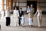 Apeldoorn 18 augustus 2006
Fotosessie Koningin Beatrix met Maxima Prins Willem Alexandert Amalia Alexia en de keizerlijke hoogheden van Japan Prins Naruhito Prinses Masako en prinses Aiko op paleis het Loo.