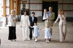 Apeldoorn 18 augustus 2006
Fotosessie Koningin Beatrix met Maxima Prins Willem Alexandert Amalia Alexia en de keizerlijke hoogheden van Japan Prins Naruhito Prinses Masako en prinses Aiko op paleis het Loo.
