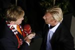 Frankfurt 21 juni 2006
Nederland tegen Argentinie tijdens de wk 2006 in duitsland.
Prins Willem Alexander en Boris becker