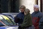 New York, 22 januari 2000
Prins willem Alexander samen met Maxima na afloop van een diner samen met een beveiligingsbeambte