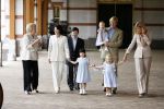 Apeldoorn 18 augustus 2006
Fotosessie Koningin Beatrix met Maxima Prins Willem Alexandert Amalia Alexia en de keizerlijke hoogheden van Japan Prins Naruhito Prinses Masako en prinses Aiko op paleis het Loo.
