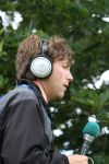 Zandvoort, 10 augustus 2006
KLM Dutch open golf 2006 Op de Kennemer golfclub
Ramon v Wingerden als intern radioverslaggever