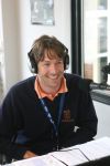 Zandvoort, 10 augustus 2006
KLM Dutch open golf 2006 Op de Kennemer golfclub
Ramon v Wingerden als intern radioverslaggever