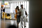 Schiphol 22 juni 2006
John de Wolf brengt zijn nieuwe vriendin Rebecca Loos naar het vliegveld.
Peter Smulders bv