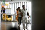 Schiphol 22 juni 2006
John de Wolf brengt zijn nieuwe vriendin Rebecca Loos naar het vliegveld.
Peter Smulders bv