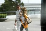 Schiphol 22 juni 2006
John de Wolf brengt zijn nieuwe vriendin Rebecca Loos naar het vliegveld.
Peter Smulders bv