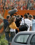 Schiphol 22 juni 2006
John de Wolf brengt zijn nieuwe vriendin Rebecca Loos naar het vliegveld.
Peter Smulders bv