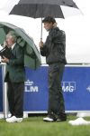 Zandvoort, 10 Augustus 2006
Dutch KLM Open Golf 2006
Voor de eerste maal tussen de professionals, amateur NK Matchplay 2006, Reinier Saxton op de eerste tee met een geweldige stortbui