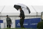 Zandvoort, 10 Augustus 2006
Dutch KLM Open Golf 2006
Voor de eerste maal tussen de professionals, amateur NK Matchplay 2006, Reinier Saxton op de eerste tee met een geweldige stortbui