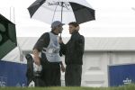 Zandvoort, 10 Augustus 2006
Dutch KLM Open Golf 2006
Voor de eerste maal tussen de professionals, amateur NK Matchplay 2006, Reinier Saxton op de eerste tee met een geweldige stortbui