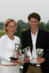 Best, 28 t/m 30 Juli 2006
NK Matchplay 2006 Golf Dames & Heren op BEST GCC
Reinier Saxton, winnaar bij de heren samen met Joan v d Kraats