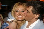 Amsterdam 27 mei 2006
Toppers in concert met Rene Froger Gerard Joling en Gordon in Rene Froger met Natasja kussend