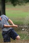 Molenschot, 22 Juli 2006
Golfclub Toxandria, Internationaal Golftoernooi Riverwoods 
Richard Kind bunkerslag