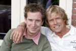 Aalsmeer 18 augustus 2006
Borrel voor oud big brother bewoners.
rob BB met Joost BB