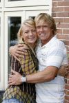 Aalsmeer 18 augustus 2006
Borrel voor oud big brother bewoners.
rob BB met zijnvriendin Ingrid BB.