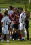 Amsterdam 19 juni 2006
Robbie Williams aan het voetballen bij AJAX met sigaret
Peter Smulders bv