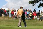 Zandvoort, 10 Augustus 2006
Dutch KLM Open Golf 2006 Kennemer golfclub
Robert Jan Derksen samen met Colin Montgomerie