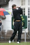 Zandvoort, 10 Augustus 2006
Dutch KLM Open Golf 2006 Kennemer golfclub
Robert Jan Derksen in de regen