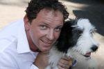 Amsterdam 16 juli 2006
OPening honden spa in het hilton hotel
Robert Leroy  met hond.