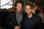 Amsterdam 14 juni 2006
Haringparty wegener en het Hilton.
Robert Schoemacher en architect Alberto 
Peter Smulders bv