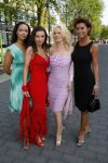 Hilversum 14 mei 2006
Coiffure awards in studio 21.
Valerie Zwikker Rossana Lima Monique Sluyter en Sonja Silva