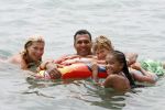 Ibiza 27 juli 2006
Ruud Gullit op vakantie met Estelle Joelle en Maxim op Ibiza.