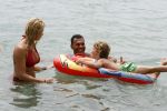 Ibiza 27 juli 2006
Ruud Gullit op vakantie met Estelle Joelle en Maxim op Ibiza.