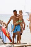 Ibiza 27 juli 2006
Ruud Gullit op vakantie met Estelle Joelle en Maxim op Ibiza.