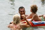 Ibiza 27 juli 2006
Ruud Gullit op vakantie met Estelle Joelle en Maxim op Ibiza.
