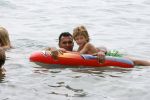 Ibiza 27 juli 2006
Ruud Gullit op vakantie met Estelle Joelle en Maxim op Ibiza.