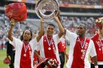 Amsterdam 13 augustus 2006
AJAX-PSV 3-1 om de Johan Cruyffschaal in de arena.
Urby Emanuelson Hedwiges Maduro en Ryan babel
Peter Smulders bv
