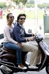 Amsterdam 5 augustus 2006
Sander Lusink met zijn vriendin op vespa scooter