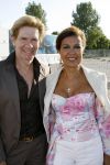 Amsterdam 14 juli 2006
Premiere Cirque du Soleil Alegria.
Sandra Reemer en Addy v d Krommenacker