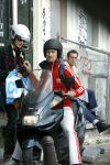 Amsterdam 5 augustus 2006
Sebastiaan labrie met zijn vriendin op scooter