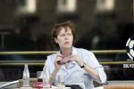 Amsterdam 23 juli 2006
Sylvia Kristel op terras bij cafe pleinzicht