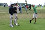 Halfweg, 4 Augustus 2006
Eerste ronde NK Strokeplay Heren op golfbaan 
Taco Remkema, Dylan Boshart en Tristan Bierenbroodspot