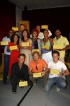 Amsterdam 19 juli 2006
Perspresentatie the Wiz in focus studios.
Danny de Munk Danny Yanga Jamai Looman Jeroen Phaff Jerrel Houtsnee Peter Rijnbeek en Charly Luske Nurlaila Mathilde Santing Marjolein
