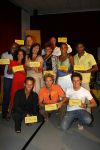 Amsterdam 19 juli 2006
Perspresentatie the Wiz in focus studios.
Danny de Munk Danny Yanga Jamai Looman Jeroen Phaff Jerrel Houtsnee Peter Rijnbeek en Charly Luske Nurlaila Mathilde Santing Marjolein Touw en Sophia Wezer