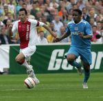 Rotterdam, 7 Mei 2006
Feyenoord stadion Gatorade Cup (KNVB-beker ) Seizoen 2005/2006
AJAX-PSV, eindstand 2-1
Galasek in duel met Jefferson Farfan